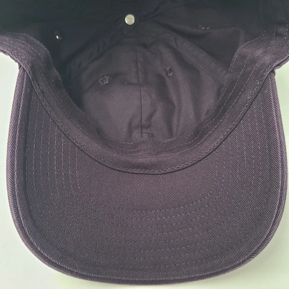 Nike Hat Strapback (Fits Small) Purple Gold Heritage86 Swoosh Logo Casual Cotton